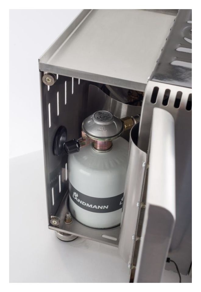 Infrarot 800° 3500 W mit 340 x 190 mm Fläche  (Edelstahl) 