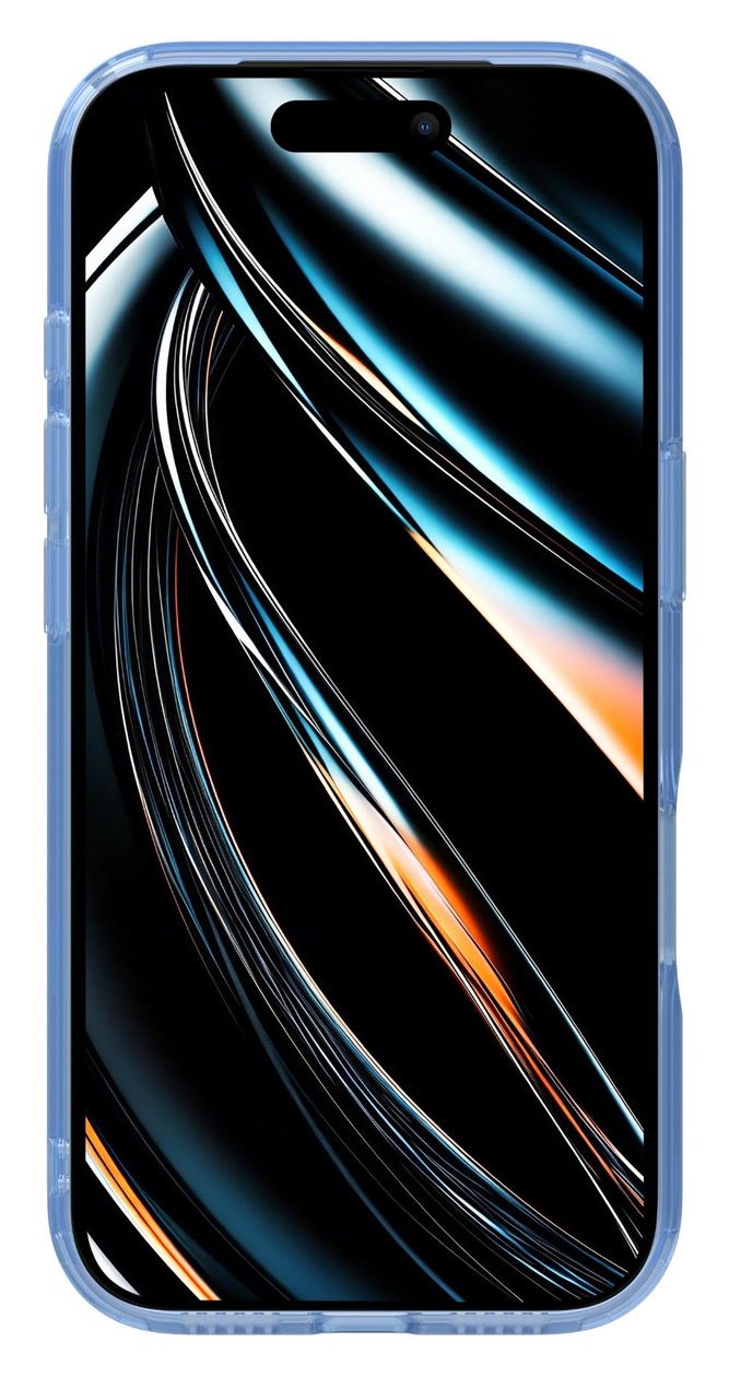 Crystal Fluro Cover für Apple iPhone 18 Pro Max  (Transparent, Blau) 