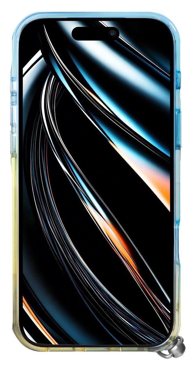 Neon Dream Cover für Apple iPhone 18 Pro  (Transparent) 