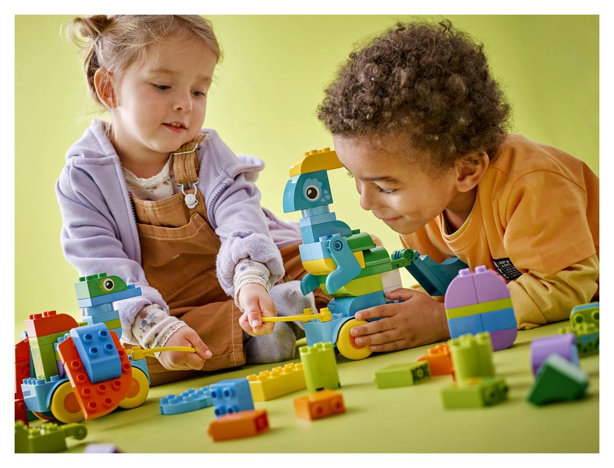 Dinos auf Rädern 3-in-1-Set 