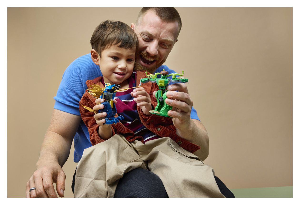 Duell mit Jays Drachen-Mech 