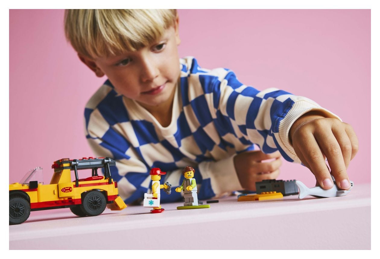 Einsatzfahrzeug der Rettungsschwimmer 