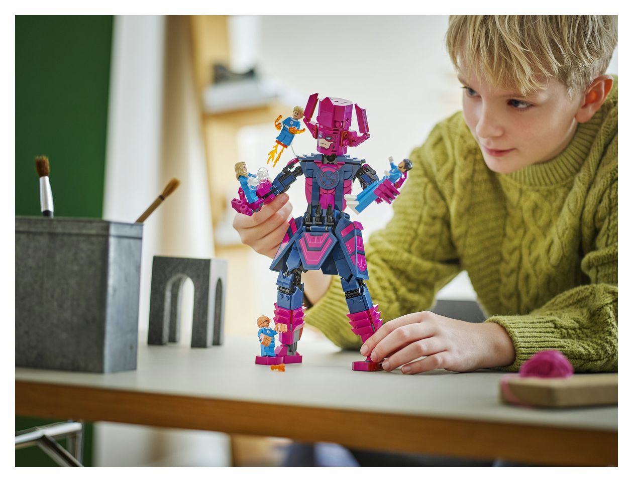 Fantastic Four vs. Galactus Baufigur 