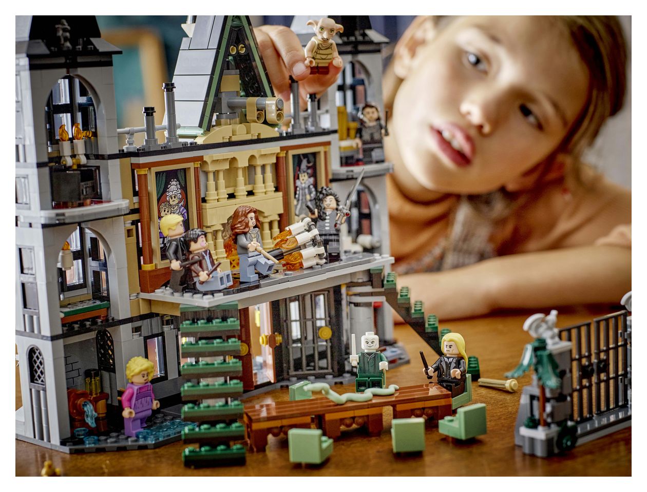 Harry Potter Landsitz der Familie Malfoy Bauset 1601 Teile  (Mehrfarbig) 