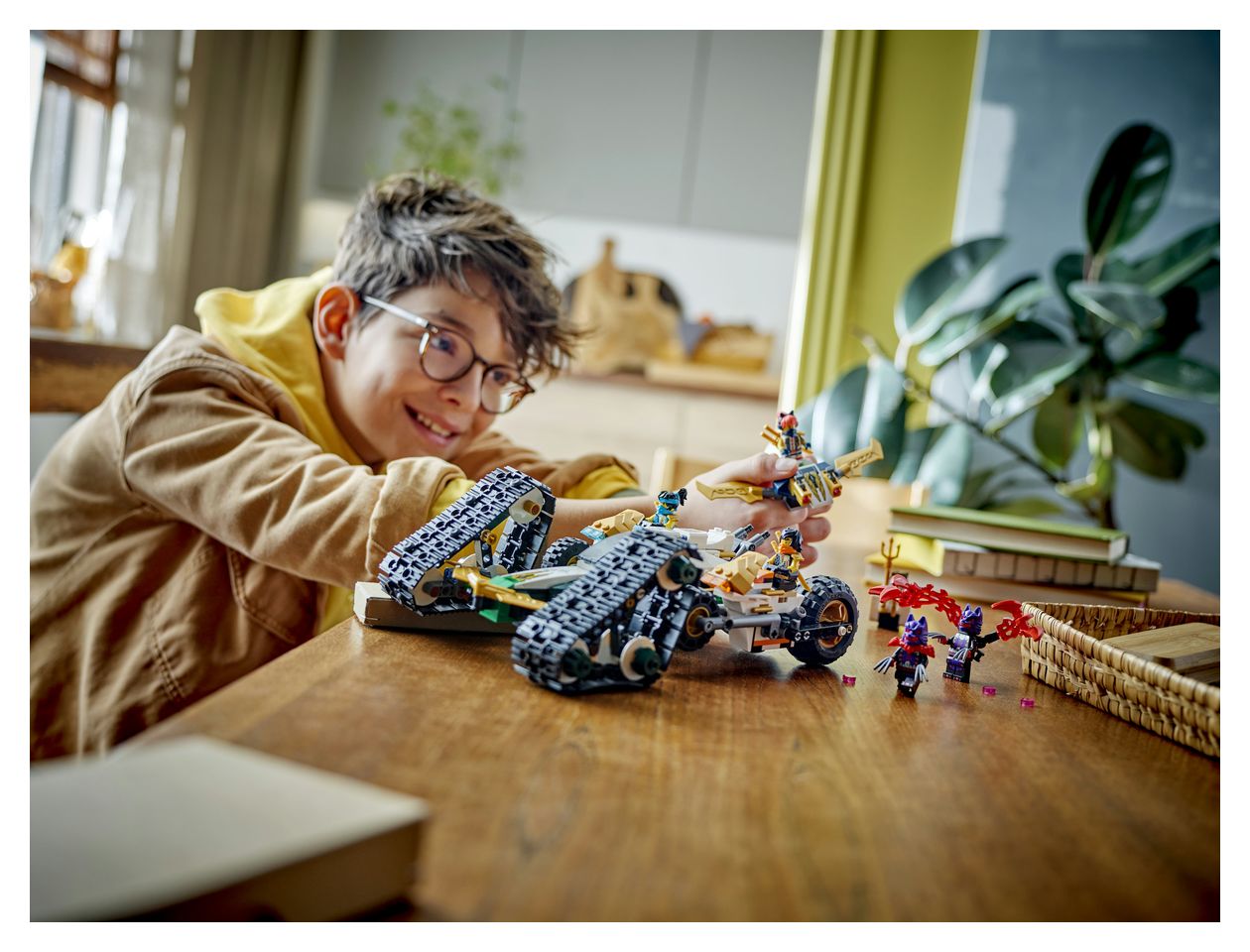 Kombi-Raupe des Ninja-Teams 