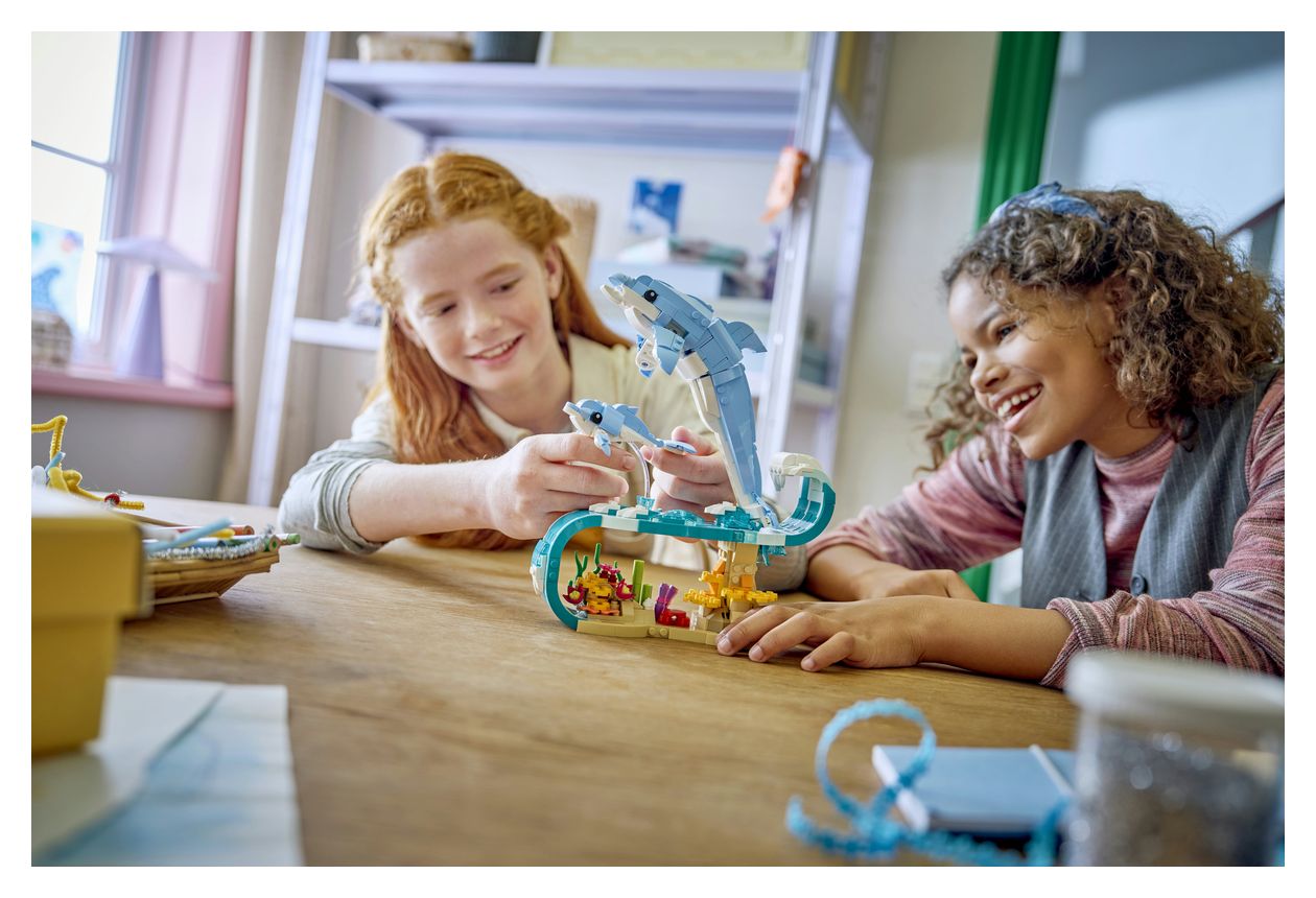 Meerestiere: Wunderschöne Delfine 