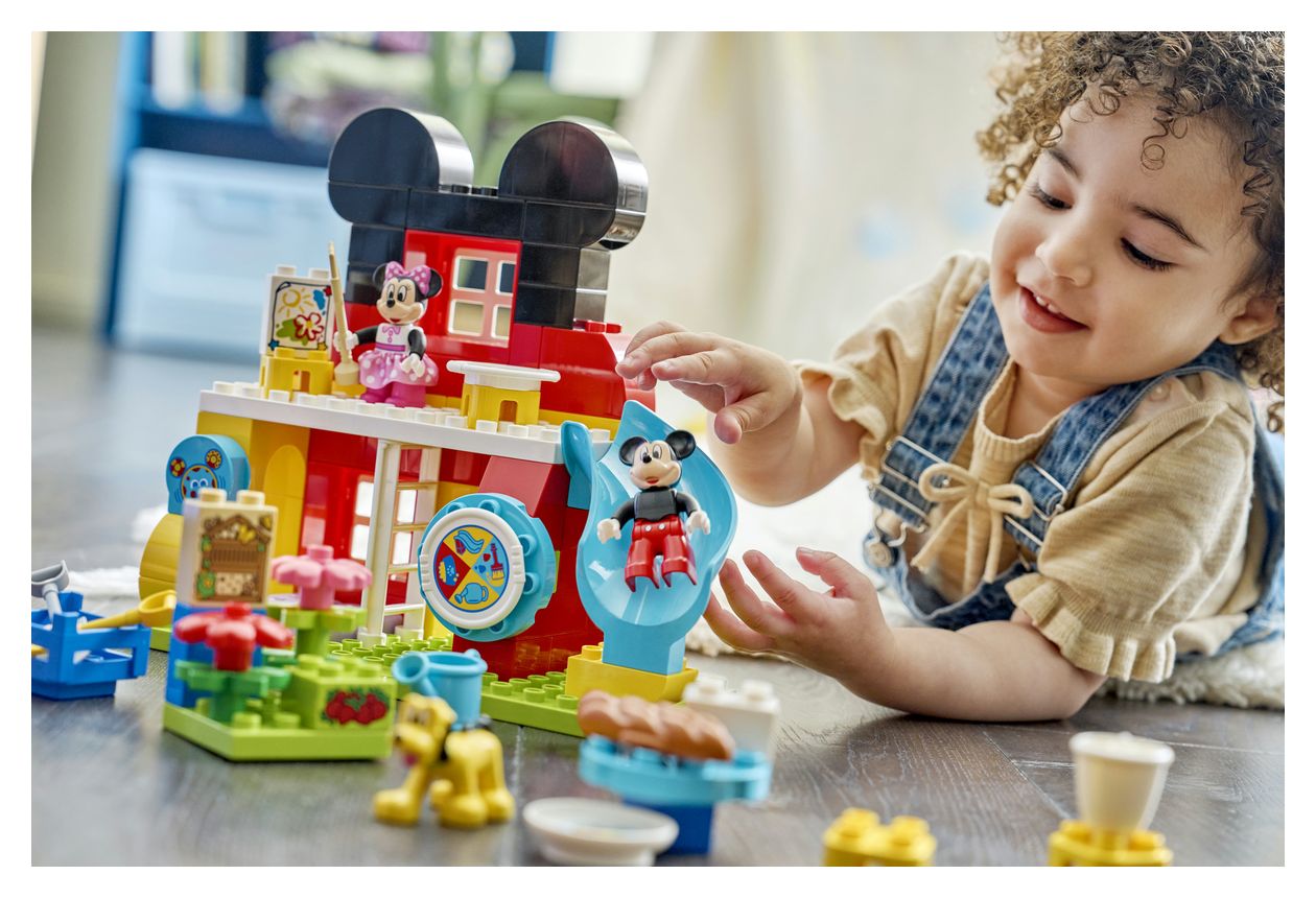 Micky Maus Wunderhaus mit Minnie und Pluto 