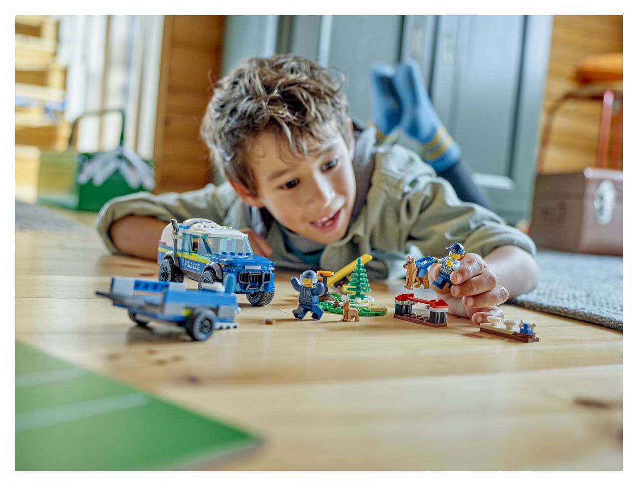 Mobiles Polizeihunde-Training 