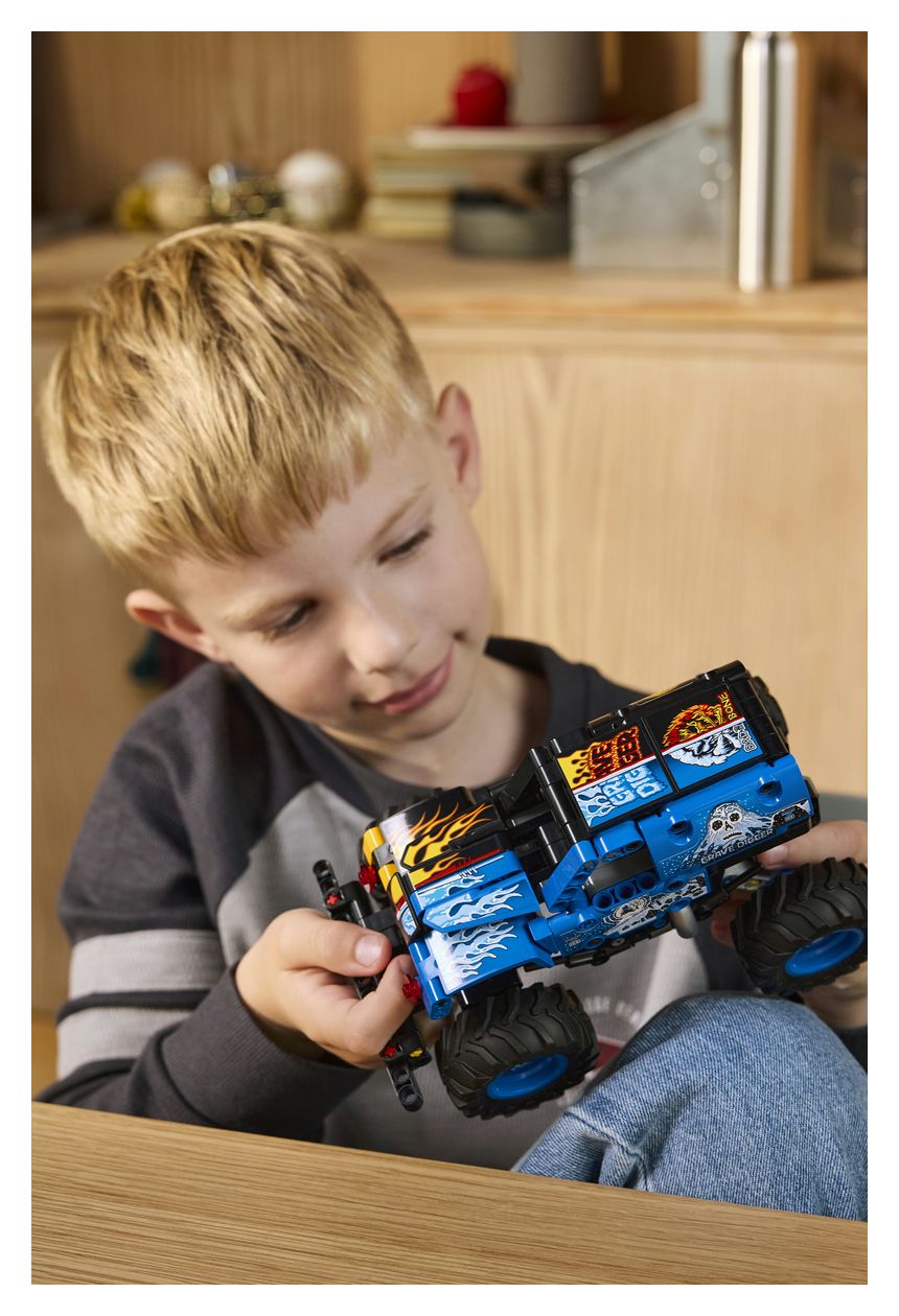 Monster Jam™ Grave Digger™ Feuer und Eis 