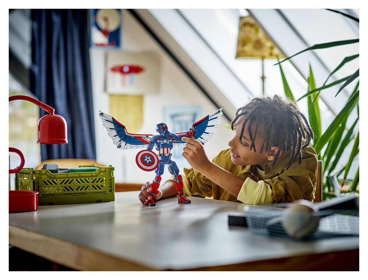 New Captain America Baufigur 