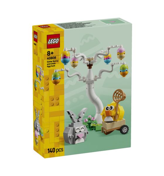 Osterhase und Ostereiersuche 