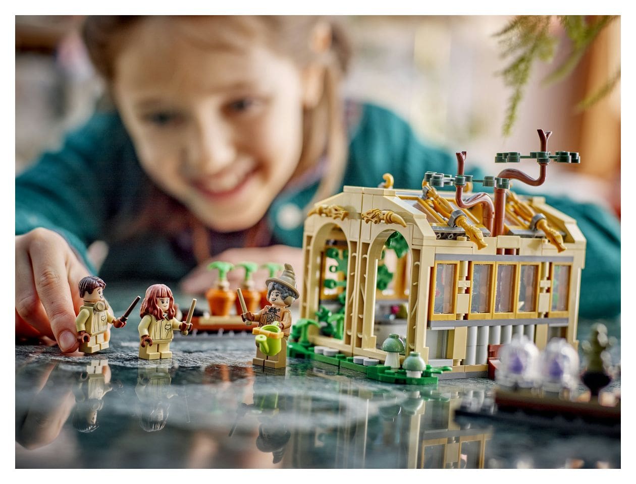 Schloss Hogwarts™: Kräuterkundeunterricht 