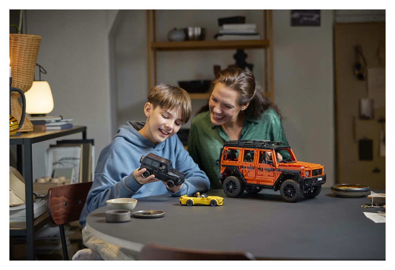 Speed Champions Mercedes-AMG G 63 und SL 63 Bauset 808 Teile  (Mehrfarbig) 