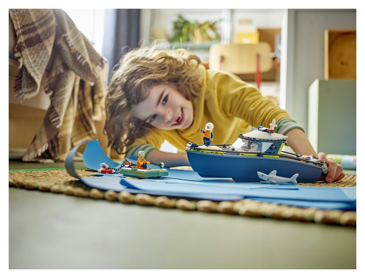 Verfolgungsjagd im Polizeiboot 