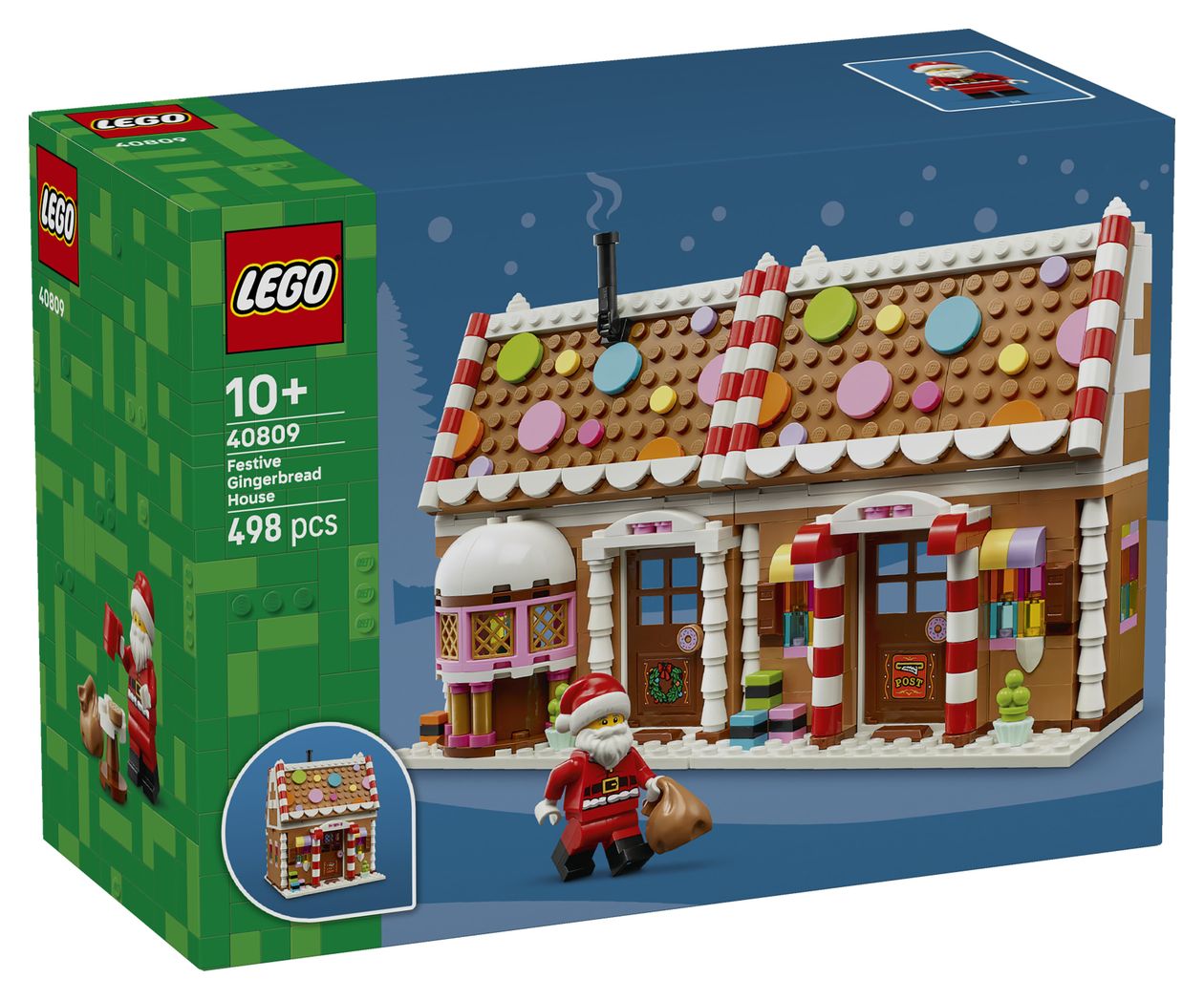 Weihnachtliches Lebkuchenhaus 