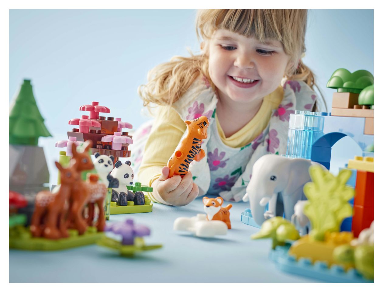 Wildtier-Familien 3-in-1-Set 