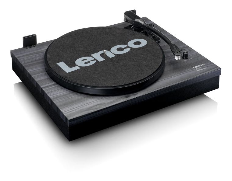 LS-301 Audio-Plattenspieler mit Riemenantrieb  (Schwarz) 