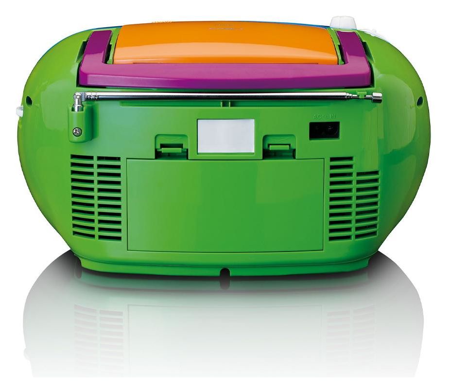SCD-971 Kinderradio CD Player FM Radio  (Mehrfarbig) 