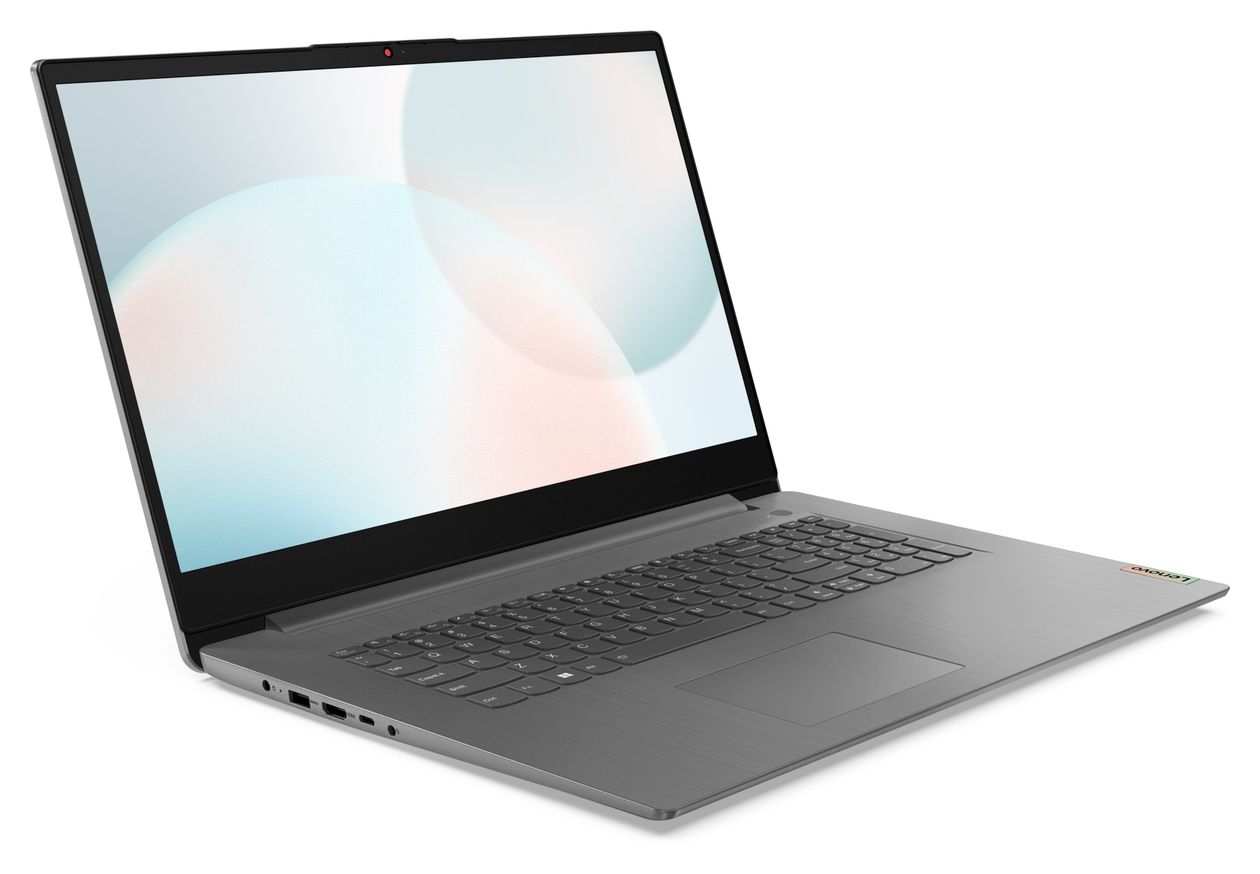IdeaPad 3 17ABA7 Full HD Notebook 43,9 cm (17.3 Zoll) 1920 x 1080 Pixel 16 GB Ram 1 TB SSD Windows 11 Home AMD Ryzen 7 max. 4,5 GHz intern  (Grau) 