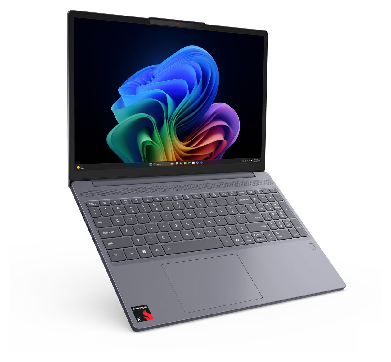 IdeaPad Slim 3 15Q8X10 Copilot+ WUXGA Notebook 38,9 cm (15.3 Zoll) 1920 x 1200 Pixel 1 TB SSD Windows 11 Home Qualcomm Snapdragon max. 3 GHz  (Grau) 