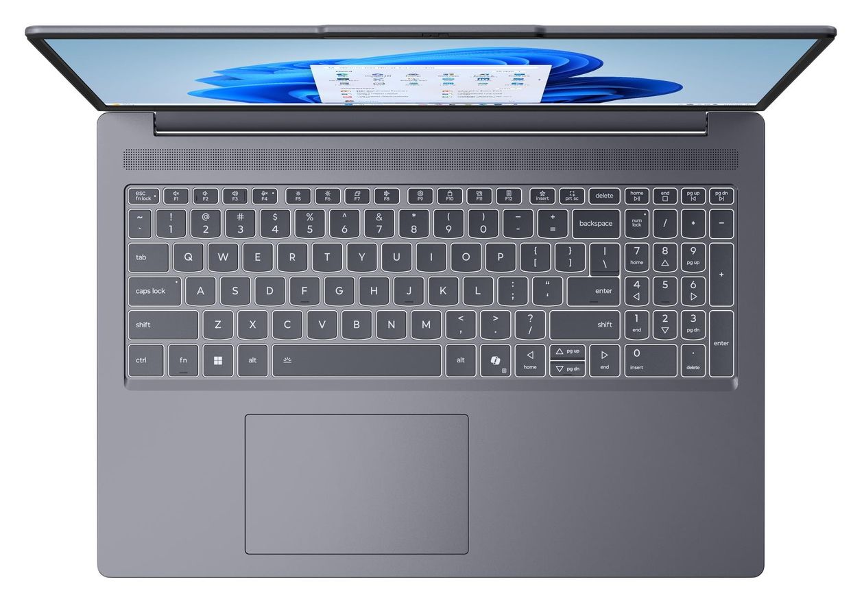 IdeaPad Slim 3 16IRH10 WUXGA Notebook 40,6 cm (16 Zoll) 1920 x 1200 Pixel 16 GB Ram 512 GB SSD Windows 11 Home Intel® Core™ i5 max. 4,6 GHz intern  (Grau) 