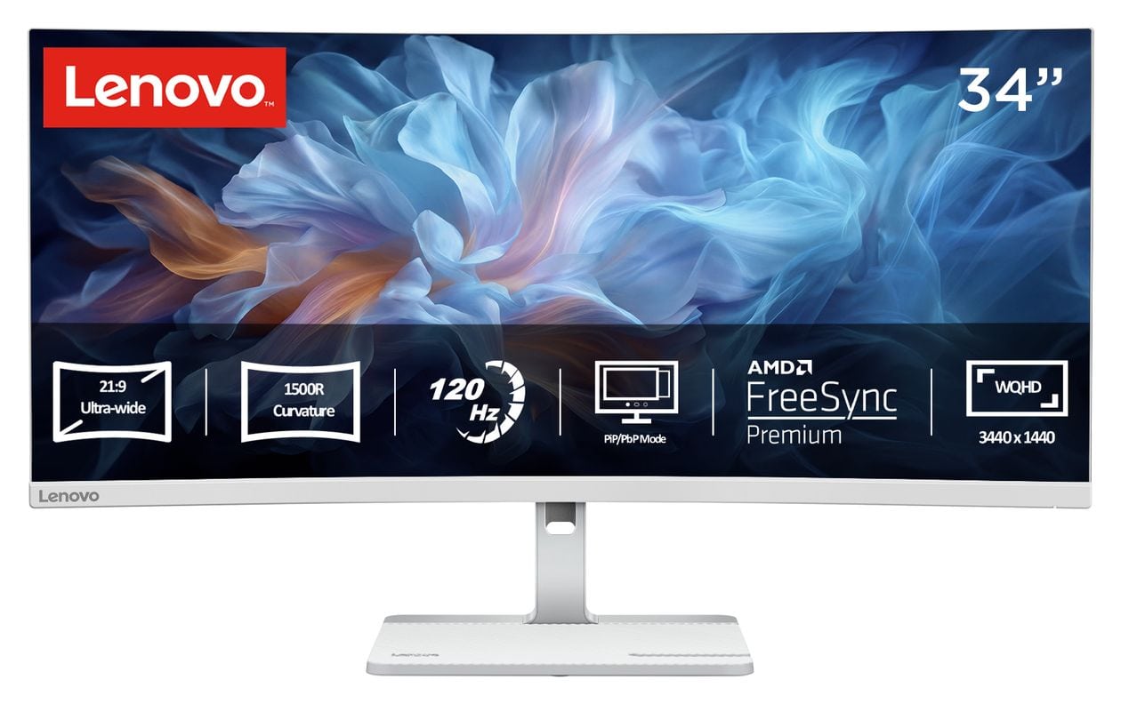 L34W-4C Quad HD Monitor 86,4 cm (34 Zoll) 21:9 6 ms 350 cd/m²  (Grau) 