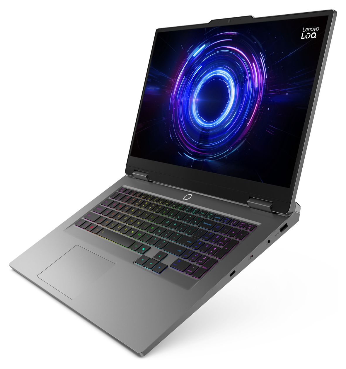 LOQ 17IRX10 Full HD Notebook 43,9 cm (17.3 Zoll) 1920 x 1080 Pixel 1 TB SSD Windows 11 Home Intel® Core™ i7 max. 4,9 GHz  (Grau) 