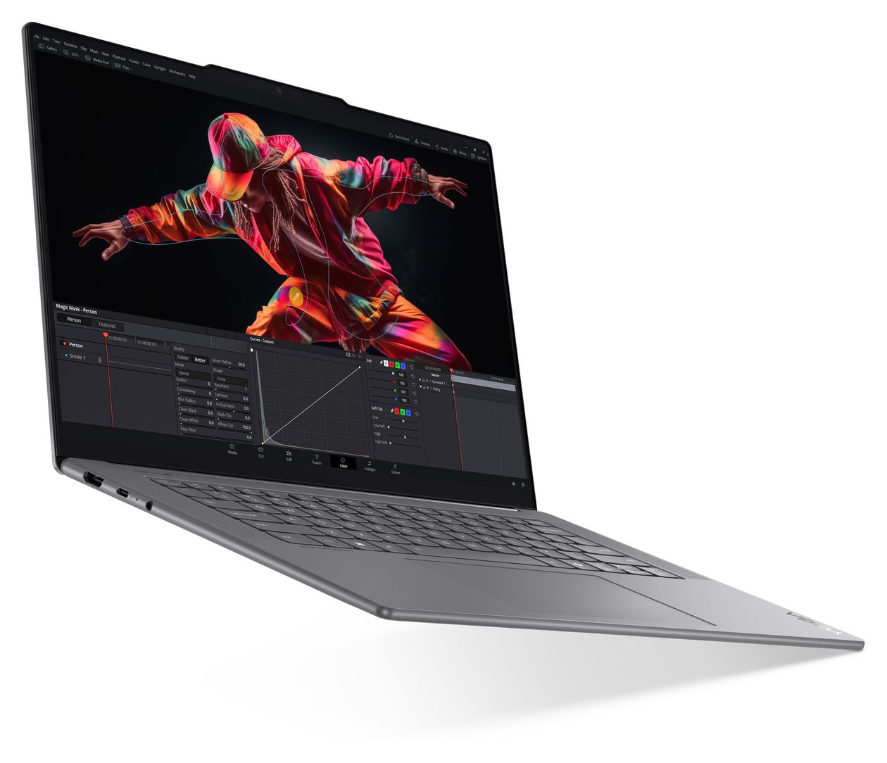 Yoga Slim 7 15ILL9 2K Ultra HD Notebook 38,9 cm (15.3 Zoll) 2880 x 1800 Pixel 16 GB Ram 1 TB SSD Windows 11 Home Intel Core Ultra 7 max. 4,8 GHz intern  (Grau) 