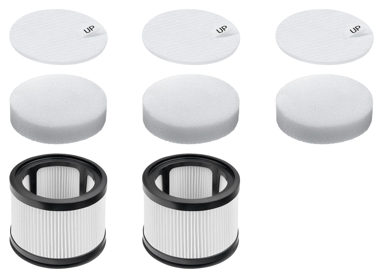 LVAC-300 Plus Handstaubsauger Beutellos bis 60 min Laufzeit 21,6 V HEPA  (Schwarz, Gold) 