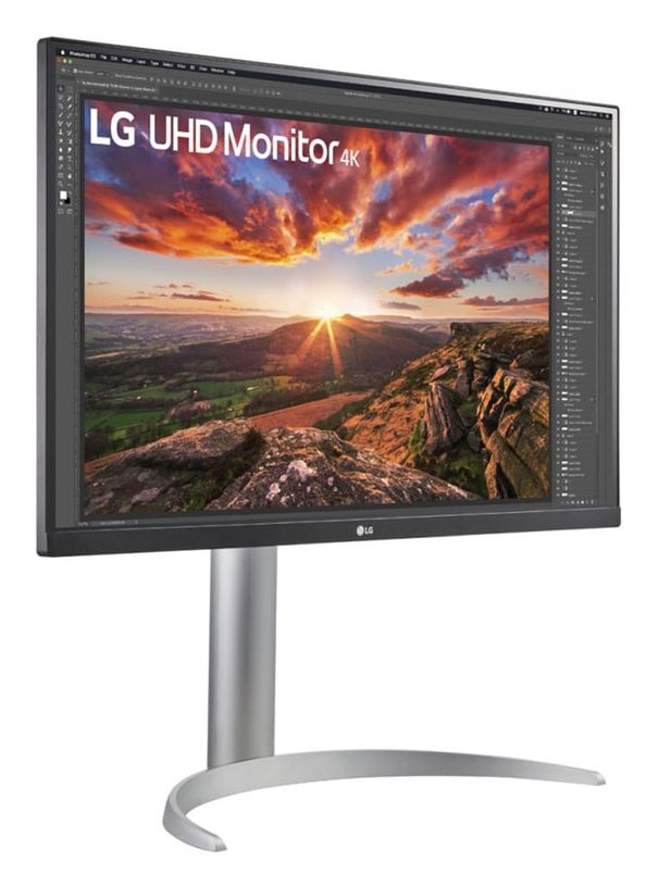 27UP850K-W 4K Ultra HD Monitor 68,6 cm (27 Zoll) 16:9 5 ms 400 cd/m²  (Schwarz, Weiß) 