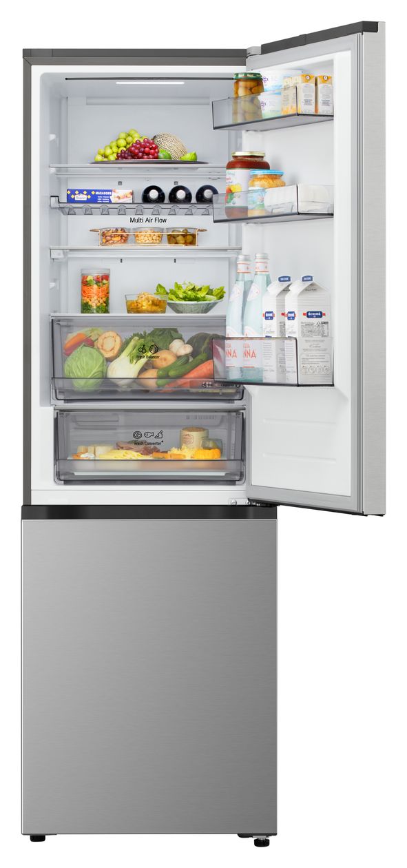 GBBS312BPY 220 l / 113 l Kühl-Gefrierkombi freistehend 135 kWh Jahr  (Grau) 