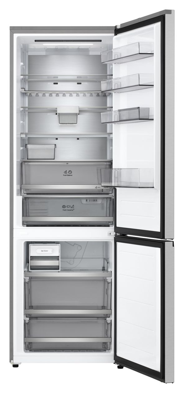GBBW726CPY 326 l / 139 l Kühl-Gefrierkombi freistehend NoFrost 191 kWh Jahr  (Silber) 
