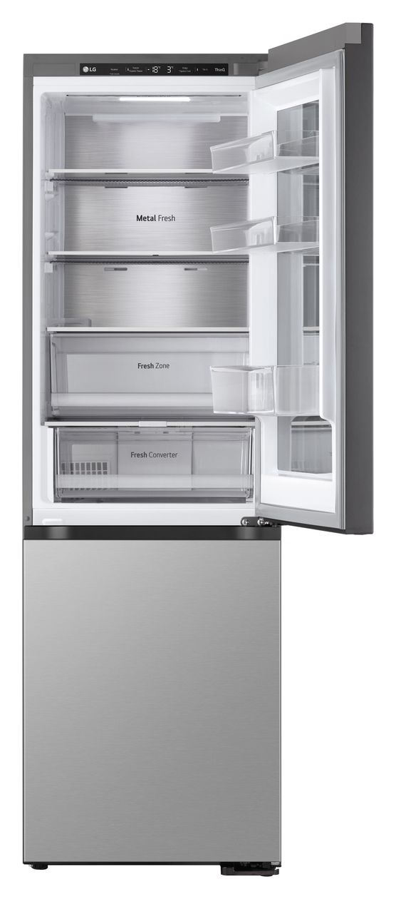 GBG5160CPY 239 l / 110 l Kühl-Gefrierkombi freistehend NoFrost 172 kWh Jahr  (Silber) 