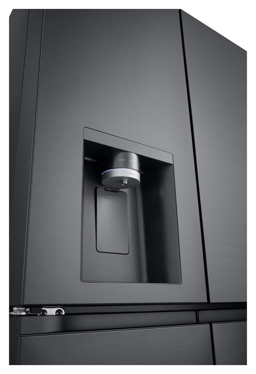 GMF961EV6C Side-by-Side Kühl-/ Gefrierkombination 384 l / 261 l 230 kWh NoFrost 1792 mm x 914 mm  (Schwarz) 