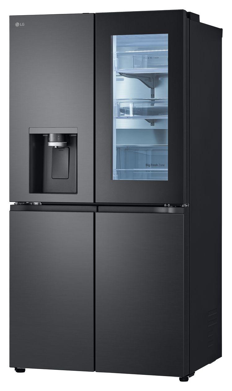 GMG960EVJE Side-by-Side Kühl-/ Gefrierkombination 364 l / 274 l 359 kWh NoFrost 1792 mm x 914 mm  (Schwarz) 