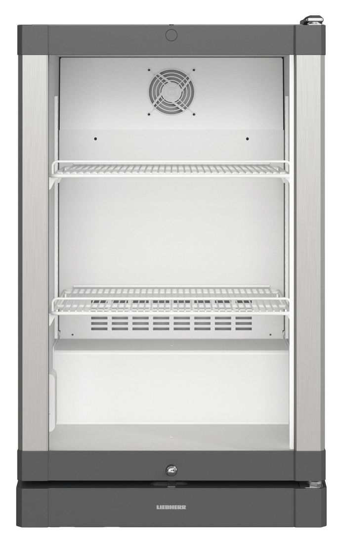 BCv1103-22 Thekenkühlgerät 75 l / Tischkühlschrank EEK: C 312 kWh Jahr  (Silber) 