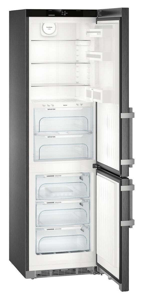 CBNbs4835-21 248 l / 104 l Kühl-Gefrierkombi freistehend NoFrost 227 kWh Jahr  (Edelstahl) 