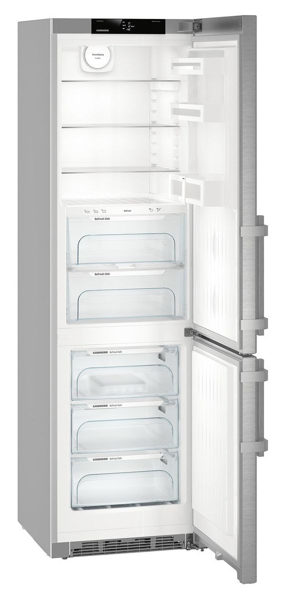 CBNef4835-21 Comfort BioFresh 248 l / 104 l Kühl-Gefrierkombi freistehend NoFrost 227 kWh Jahr  (Silber) 