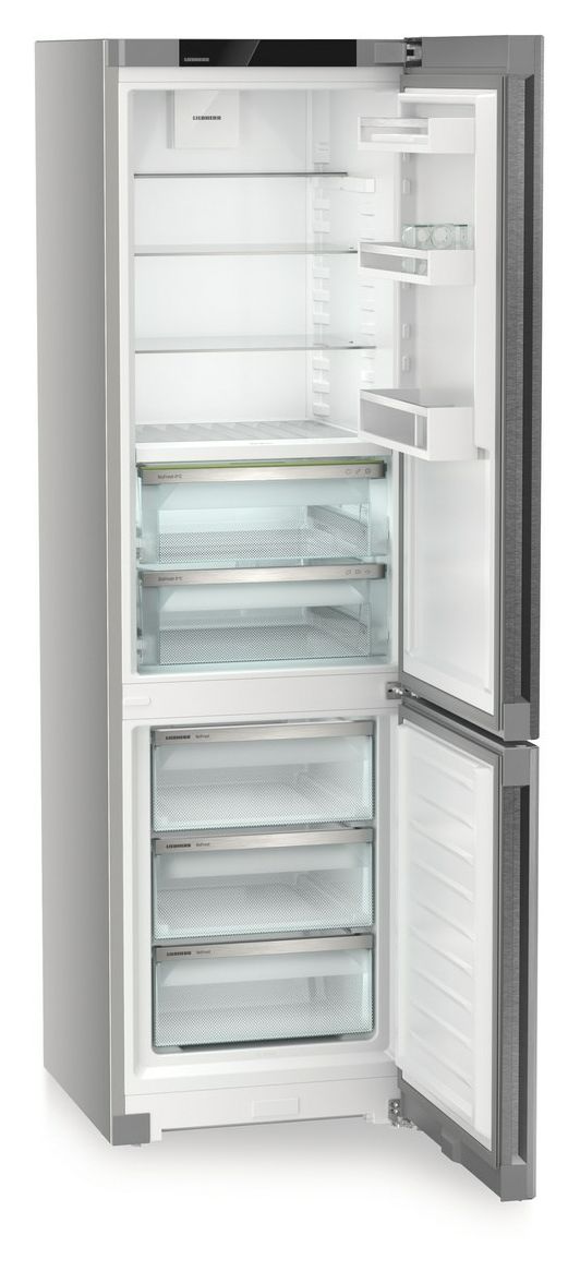 CBNsdc573i-22 258 l / 103 l Kühl-Gefrierkombi freistehend NoFrost 181 kWh Jahr  (Silber) 