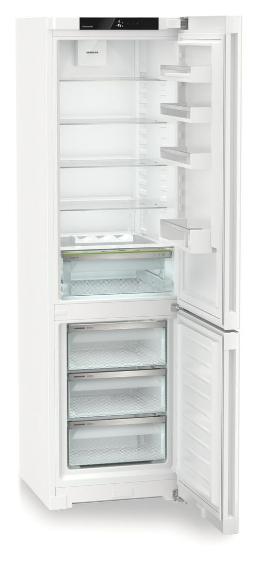 CNc5703-22 268 l / 103 l Kühl-Gefrierkombi freistehend NoFrost 162 kWh Jahr  (Weiß) 