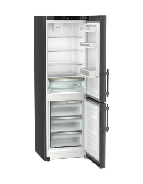 CNdgc5213-20 227 l / 103 l Kühl-Gefrierkombi freistehend NoFrost 161 kWh Jahr  (Dunkles Grau) 