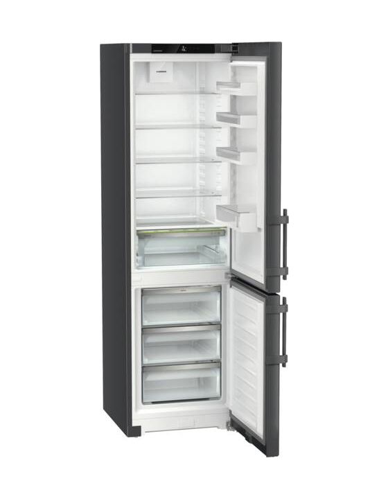 CNdgc5713-20 268 l / 103 l Kühl-Gefrierkombi freistehend NoFrost 162 kWh Jahr  (Dunkles Grau) 