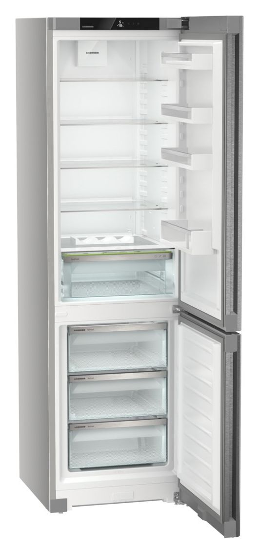 CNsdc5703-22 268 l / 103 l Kühl-Gefrierkombi freistehend NoFrost 162 kWh Jahr  (Silber) 