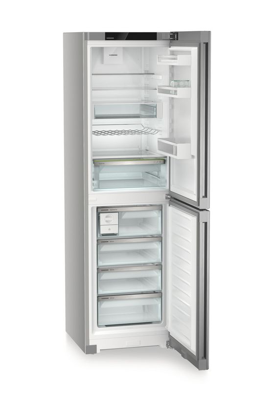 CNsfc573i-22 227 l / 132 l Kühl-Gefrierkombi freistehend NoFrost 168 kWh Jahr  (Silber) 