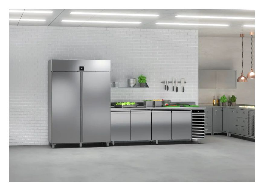 FRPSvg1402 Performance 1096 l / 1096 l Kühlschrank freistehend EEK: B 807 kWh Jahr  (Edelstahl) 