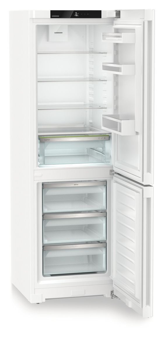KGN52Vb03 227 l / 103 l Kühl-Gefrierkombi freistehend NoFrost 128 kWh Jahr  (Weiß) 