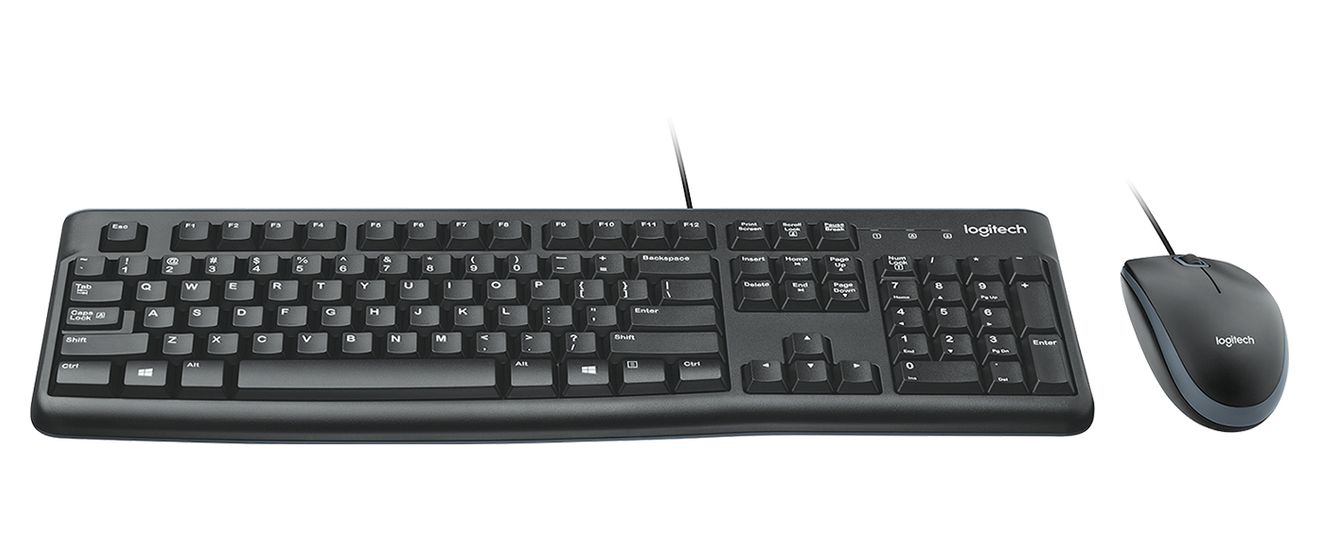 Desktop MK120 Tastatur USB  (Schwarz) 