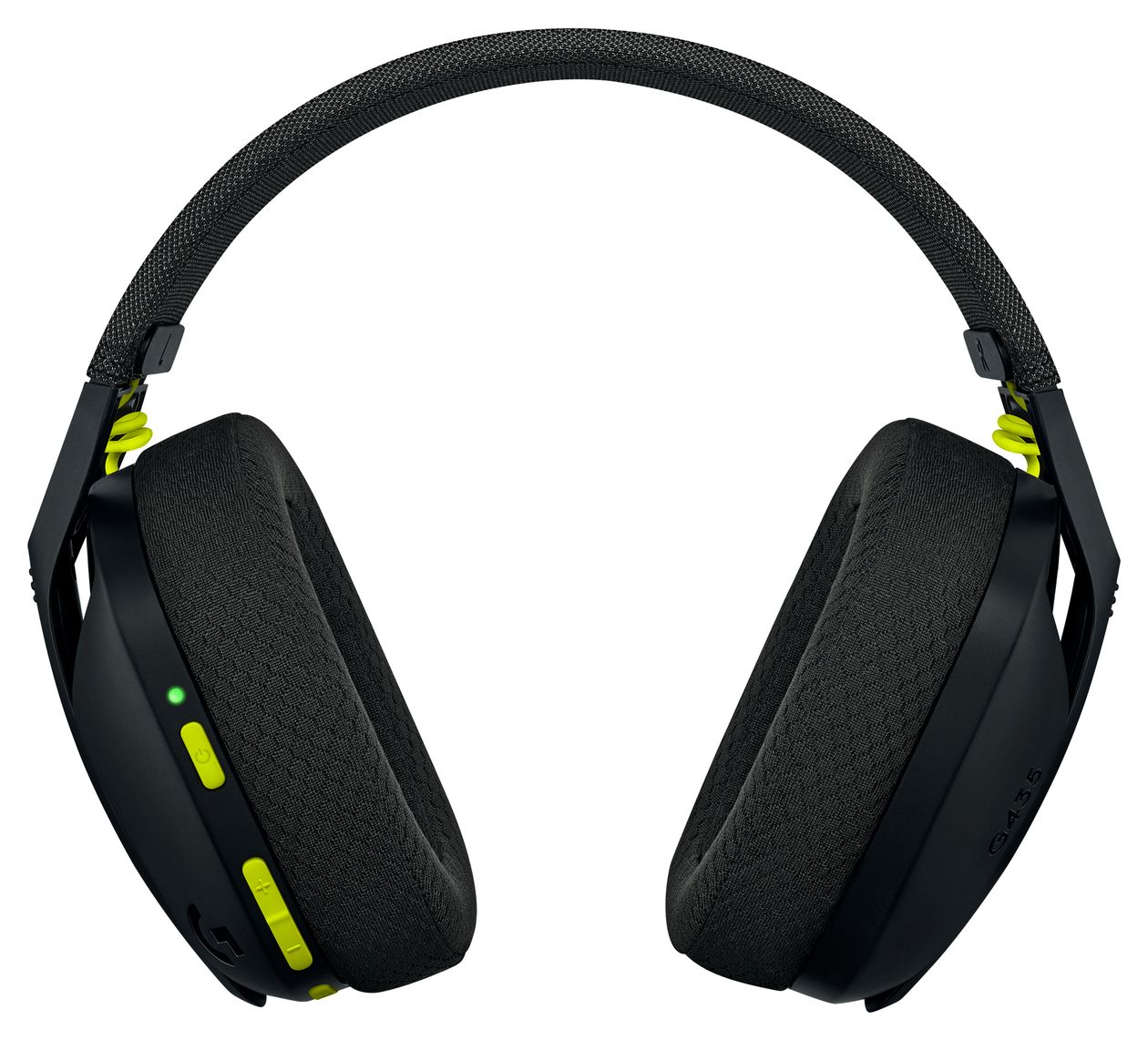 435 Over Ear Bluetooth Kopfhörer kabellos 18 h Laufzeit  (Schwarz, Gelb) 