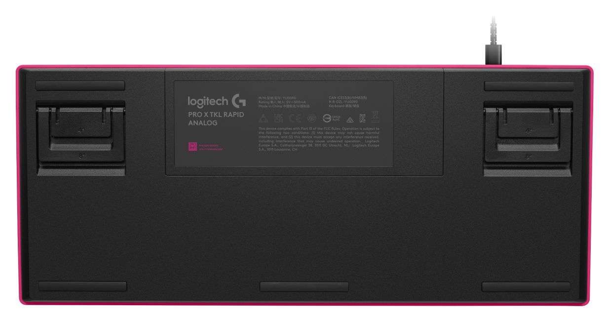 Pro X TKL Rapid LED Gaming Tastatur USB  (Pink) 