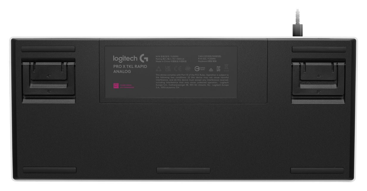 Pro X TKL Rapid LED Gaming Tastatur USB  (Weiß) 